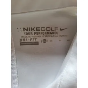 Womens Nike Golf Polo Shirt Size X Large Dri-Fit White New Not Tags thumbnail 7