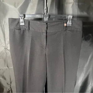 Anne Klein Black Flare Pants Sz M/ 10 thumbnail 3