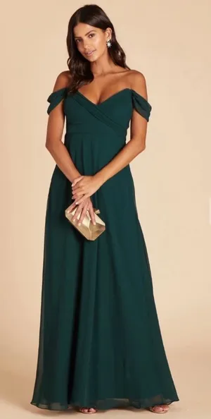 Birdy Grey Emerald Green Spence Maxi Dress thumbnail 1