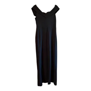 MSK Women's Black Off the Shoulder Gown Size 12 thumbnail 3