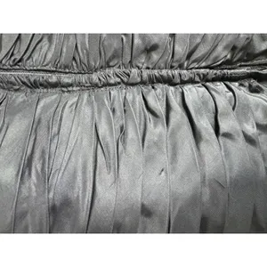 VTG 80s Tadashi Shoji Black Strapless Ruched & Ruffled Cocktail Dress Size 6 USA thumbnail 13