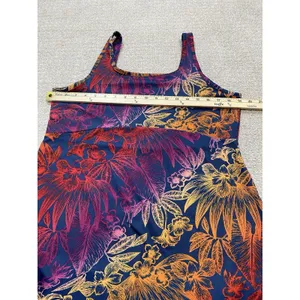 Columbia Freezer III Dress Womens SizeM PFG Tropical Floral Tank Sundress Empire thumbnail 9
