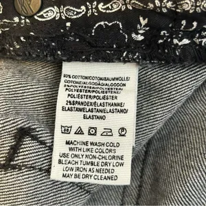 Free People We The Free Black Wash High Rise Button Size‎ 26 thumbnail 7