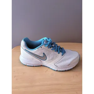 Nike Downshifter 6 Shoes Womens Size 6 White Turquoise Running Sneakers 684765 thumbnail 2