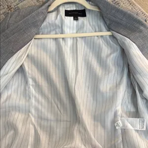 Banana Republic Gray novelty Sport Coat Modern Fit size 4 thumbnail 4