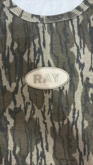 RAY camp shirt Green Size M thumbnail 1