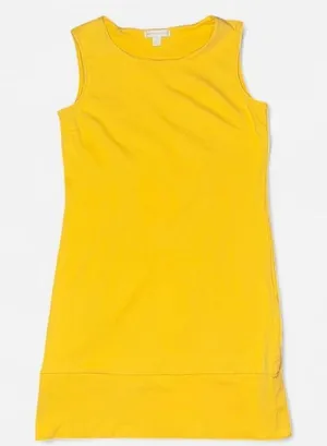 Yellow Cotton Sleeveless Mini Dress from New York & Co. SIZE XS thumbnail 1