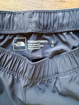 The North Face Women's Black Athletic Shorts with Elastic Waist thumbnail 2