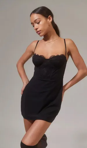 Urban Outfitters Modern Love Bustier Mini Dress thumbnail 1