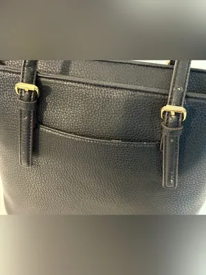 Classic Anne Klein Black Tote Handbag thumbnail 9