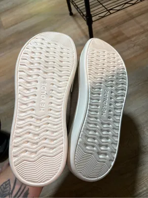 Hey Dude Casual Lace-Up Shoes in Light Beige thumbnail 2