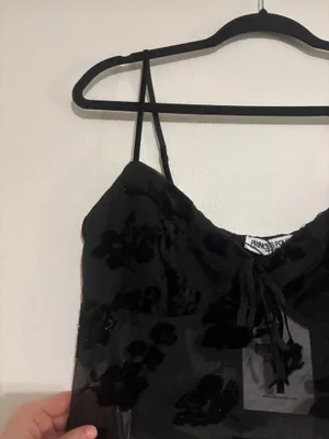 Princess Polly Top Black thumbnail 2