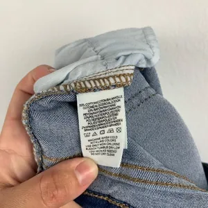 Free People ‘Slim Kick’ Crop Jeans Blue 26‎ thumbnail 8