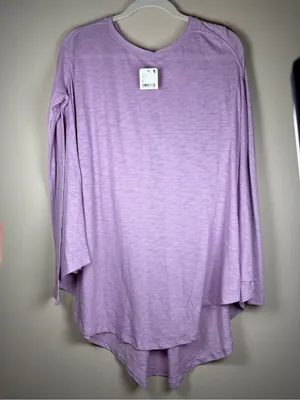 Free People We The Free NWT Aria Trapeze Long Sleeve Top Sz S thumbnail 4