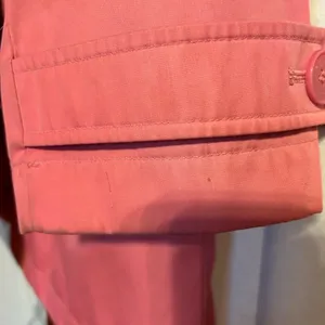 Fun Pink Raincoat with Hood to Keep you Warm, Dry & Happy on ☔️ Days thumbnail 6
