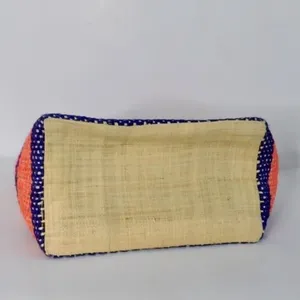NWT! ANTHROPOLOGIE Pomaria Tassel Tote Straw Colorful Beach Pool Resort Vacation thumbnail 7