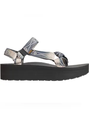 Teva flat form sandals . Fabric upper/ rubber sole. Size 8 . NWT. thumbnail 4