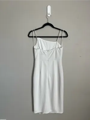 HELLO MOLLY White Midi Dress Sz 8 thumbnail 5