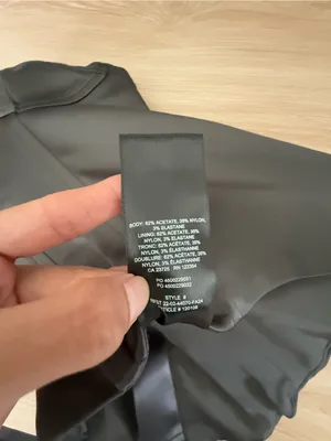 Aritzia TEN 4 Satin Bustier Corset Cami Top Coal Grey Sweetheart Minimal Party thumbnail 7