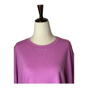 Sweaty Betty Sweatshirt Women Medium Pink Purple After Class Split‎ Hem Yoga thumbnail 4