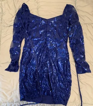 Blue homecoming dress Size M thumbnail 2