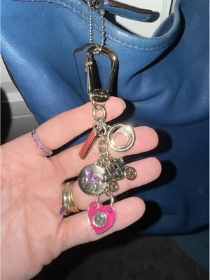 Coach Heritage horse carriage keychain thumbnail 2