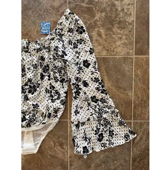 Free People One On One Date Bodysuit Tea Combo Size Small thumbnail 6