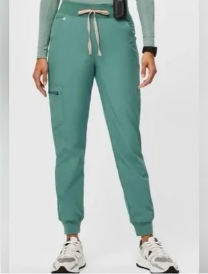 Figs Zamora Jogger Scrub Pants Eucalyptus green size medium thumbnail 8