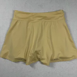 Nike Dri-FIT Tennis Skort Women’s Small Yellow Built In Shorts thumbnail 2