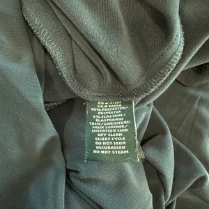 Ralph Lauren Dark‎ Green Jonni Faux Leather Trim Ruched Sheath Dress Size 16 thumbnail 10