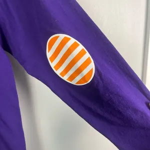 Gameday couture Clemson Purple Orange long sleeve size medium thumbnail 6