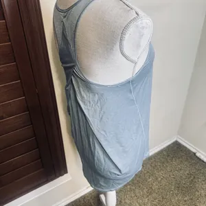 Lululemon Essentials Racer Back Crossover Tank Top lightweight pastel green M thumbnail 2