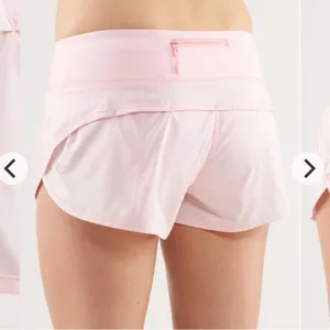 Lululemon Run Speed Shorts Blush Quartz Size 8 Pink sparkly color rare color 🦄 thumbnail 2