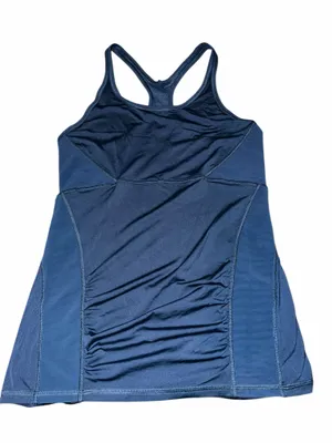 Athleta Navy Racerback Athletic Tank Top Size S thumbnail 3