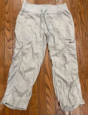 The North Face Men's Light Gray Cargo Pants thumbnail 1