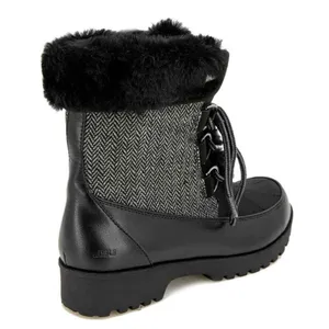 JBU Women’s Boots Size 6‎ Black Memory Foam Waterproof Warm Winter Faux Fur NWT thumbnail 3
