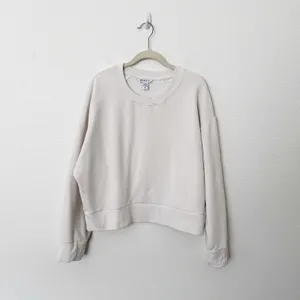 [Athleta] Retroplush Revive Crewneck Pullover Stretch Fleece Sweatshirt Size XL thumbnail 2