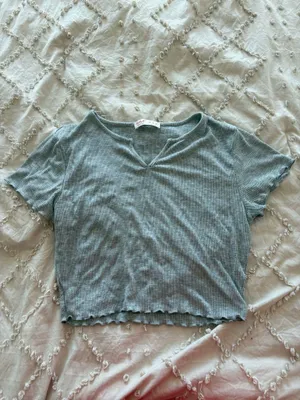 Romwe Short Sleeve Crop thumbnail 1