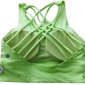 Lululemon Free to Be High-Neck Longline Bra Wild Light Support A/B Faded Zap S6 thumbnail 5