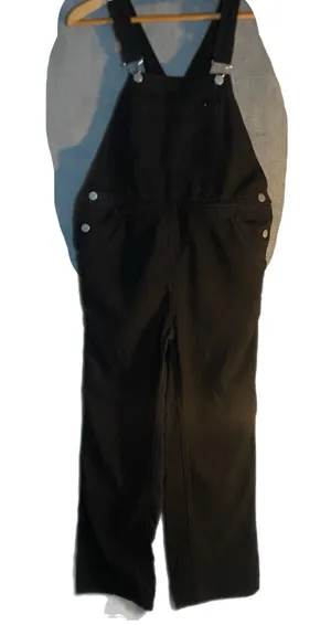 Everlane Black Cotton‎ Overalls with Adjustable Straps size 2 thumbnail 1
