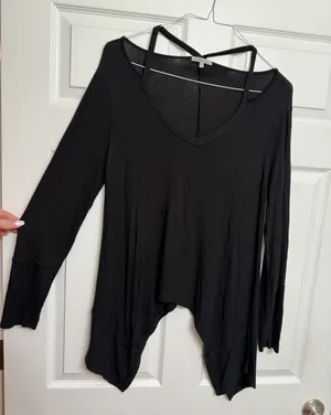 Long Sleeve Shirt Black Size M thumbnail 1
