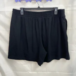 Terra & Sky women's black pull on pocket stretch casual loungewear‎ shorts 2X thumbnail 4