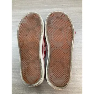 Coach Bonny Signature Red Canvas Slide Sandals thumbnail 8
