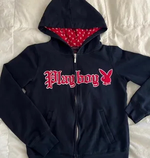 Playboy Rare Y2K  Zip Up Hoodie thumbnail 3