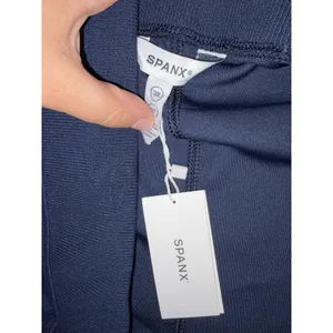 Spanx Air Essentials Track Pants Size 3XL Wide Leg High Waist Navy Blue NWT thumbnail 5