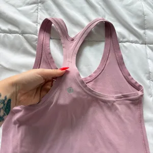 Lululemon‎ Cool Racerback Tank Top Womens Pink Yoga Training Activewear Outdoor thumbnail 5