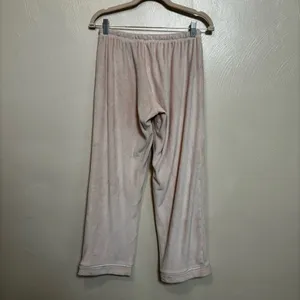 House of Harlow 1960 Rose Velour‎ Knit Pajama Top Women's Medium Pink thumbnail 9