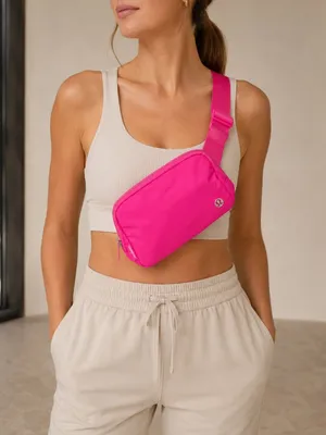 Lululemon Everywhere Belt Bag Sonic Pink 1L Crossbody Waist Pack NWT thumbnail 2