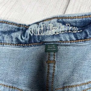 Wild Fable High Rise Short Jean Blue Denim Raw Hem Cotton Stretch Sz 12 31R thumbnail 4