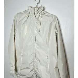 Buckle Liv Outdoor Nimbus Birch Geo Hooded Mesh Lined Water Resistant Travel Jacket M thumbnail 11